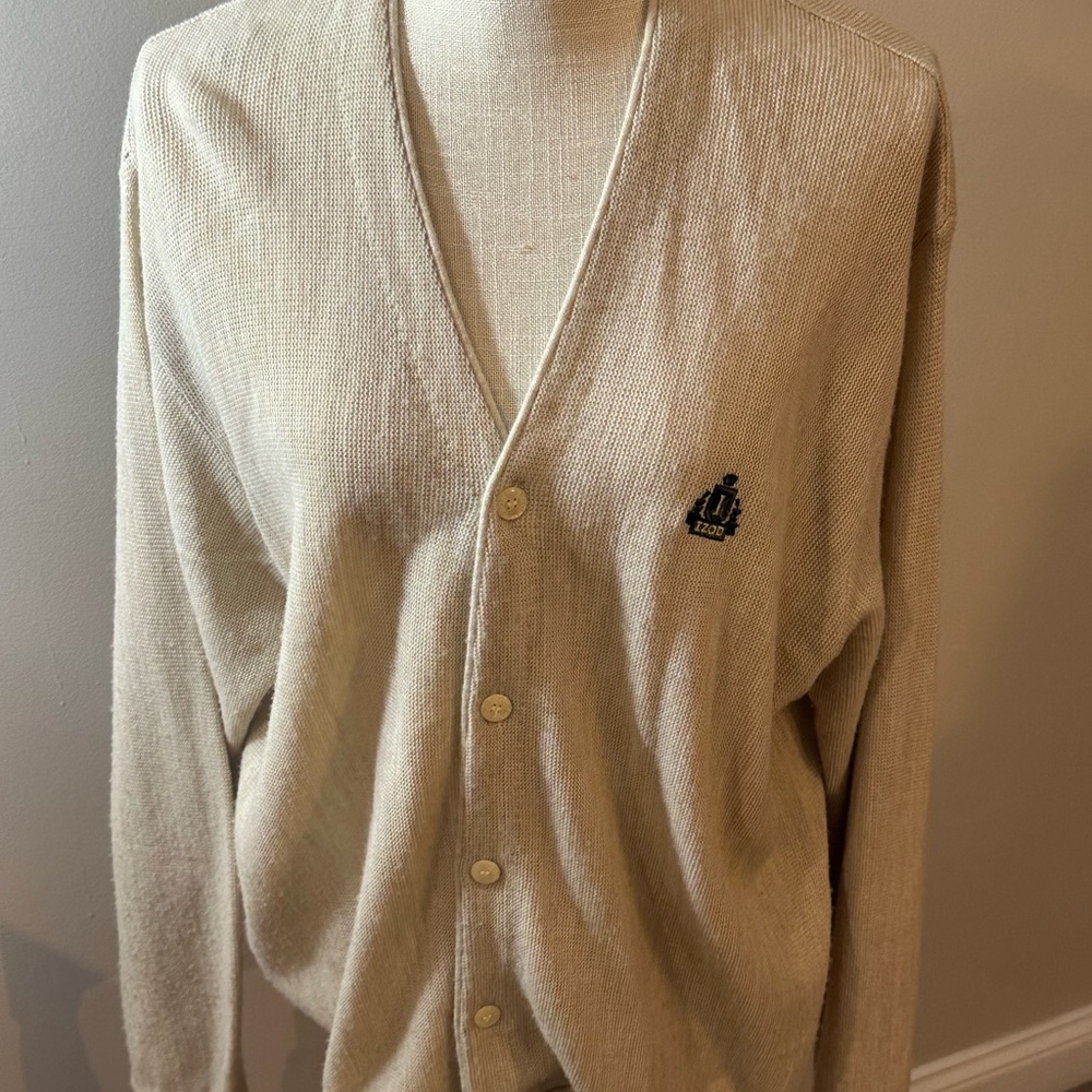 Vintage Izod Cardigan Men’s XL